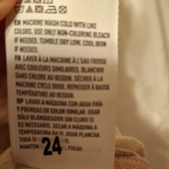 American Eagle Multicolor Striped Blouse XL - Picture 4 of 7